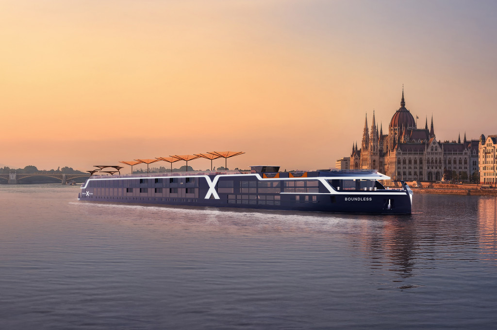 Bild des jeweiligen Schiffs auf dem Wasser